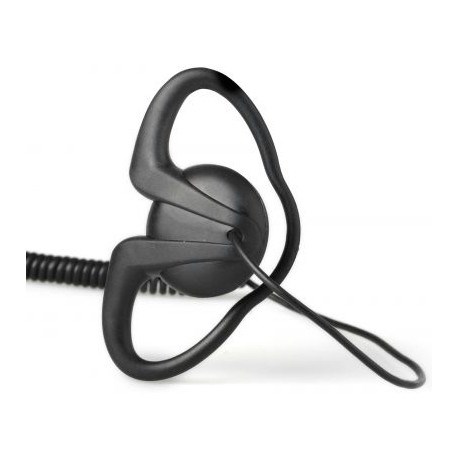 42004_1200X-1 Zodiac ørehøyttaler (ES240) m/helbøyle 3.5 mm vinklet kontakt - Bilde 1